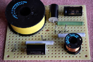 Frequenzweiche fertig Frequenzweiche fertig